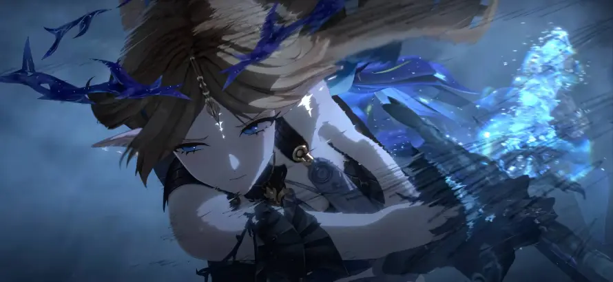 4k战斗壁纸 - 武器 - 蓝调 - 金发「哲风壁纸」