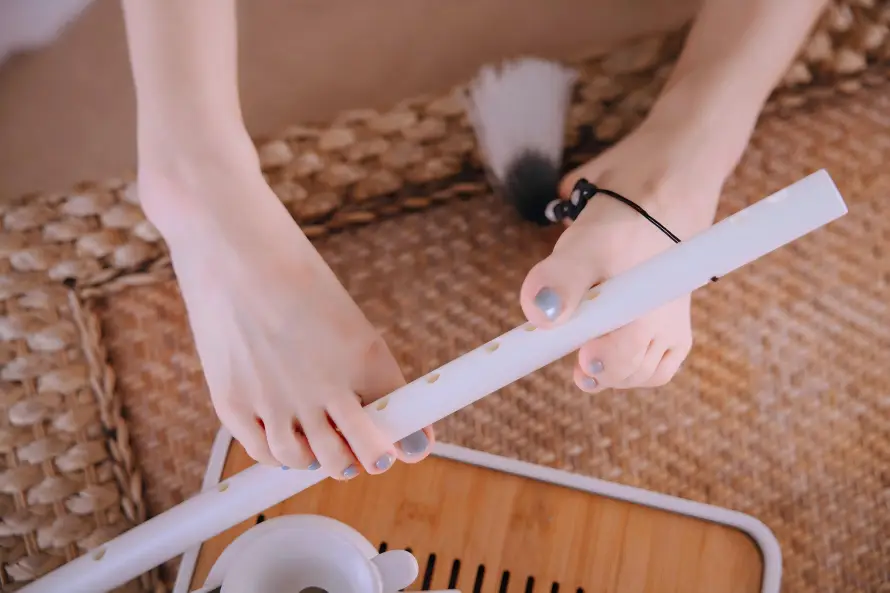 4k居家壁纸 - 脚 - 美女 - 美足「哲风壁纸」