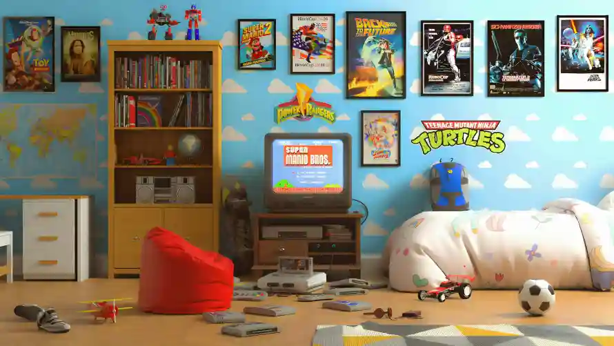 4k卧室壁纸 - 壁纸 - 怀旧 - 手办「哲风壁纸」