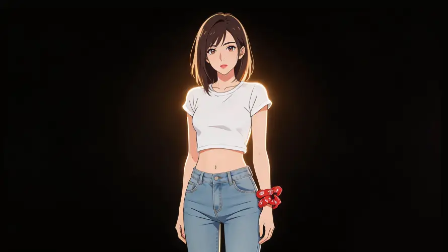 4k发光壁纸 - 壁纸 - 少女 - 棕发「哲风壁纸」 4k发光壁纸 - 壁纸 - 少女 - 棕发「哲风壁纸」