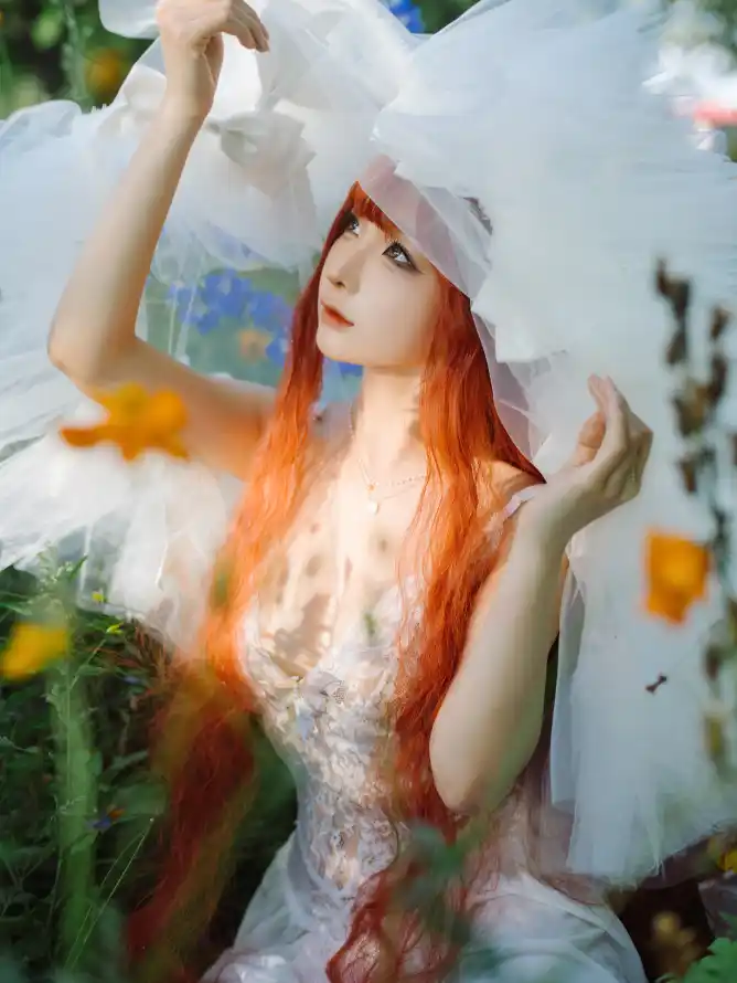 4k娜美壁纸 - 户外 - 花海 - 蕾丝「哲风壁纸」