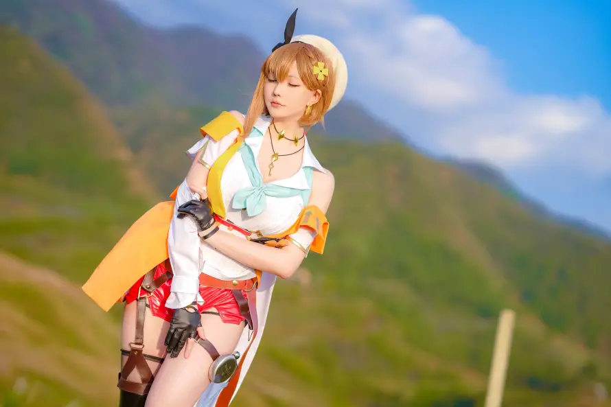 4k户外壁纸-红短裤 - 蓝天-山山水水热门的壁纸「哲风壁纸」