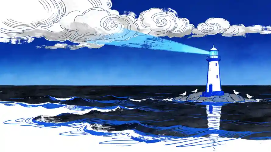 4k云朵壁纸 - 光照 - 大海 - 油画「哲风壁纸」