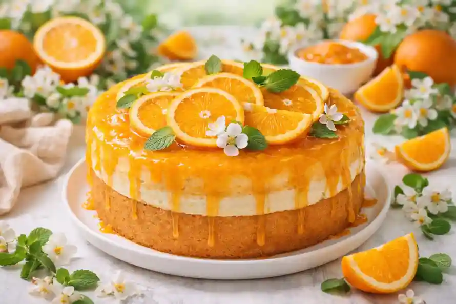4k橙子壁纸 - 蛋糕 - 热门壁纸 - wallpaper「哲风壁纸」