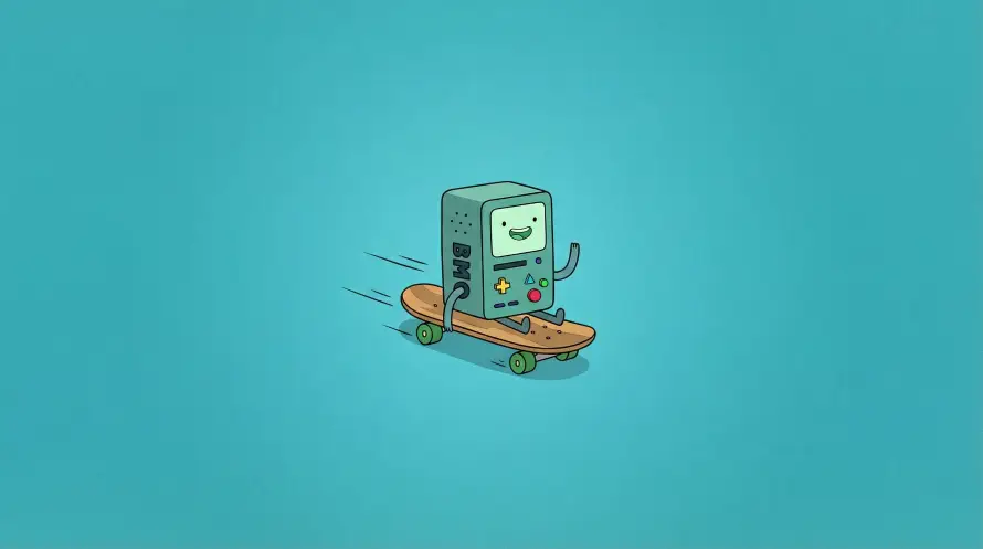 4k卡通壁纸 - 简约 - BMO - 机器人「哲风壁纸」 4k卡通壁纸 - 简约 - BMO - 机器人「哲风壁纸」