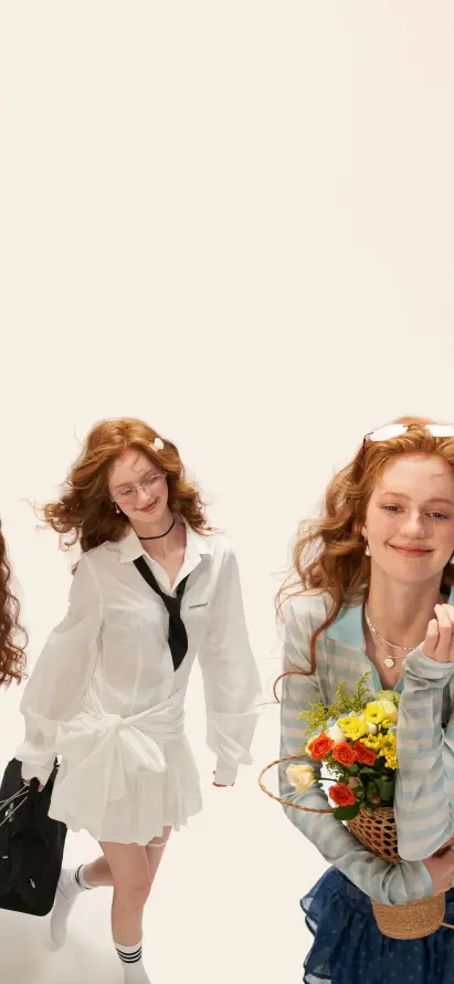 4k女生壁纸 - 欧美 - 红发 - 随性「哲风壁纸」