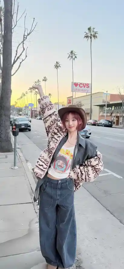 4k休闲壁纸 - 可爱 - 日落 - 穿搭「哲风壁纸」