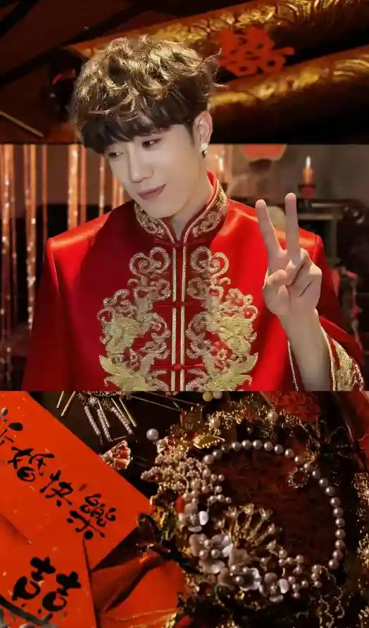 4k凤冠壁纸 - 喜字 - 手机 - 新婚「哲风壁纸」