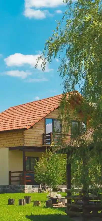 4k乡村壁纸 - 壁纸 - 晴天 - 木屋「哲风壁纸」