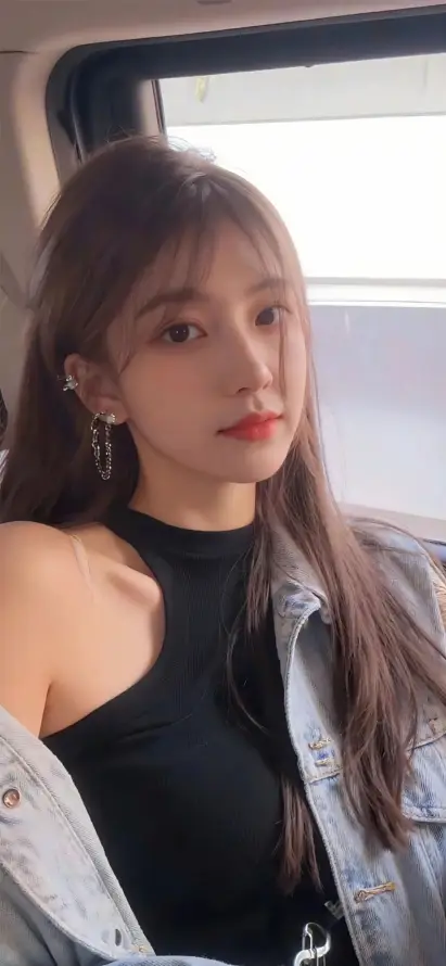 4k壁纸壁纸 - 红唇 - 美女 - 耳饰「哲风壁纸」