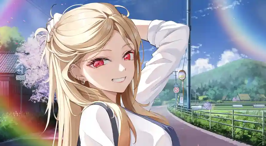 4k彩虹壁纸 - 户外 - 晴天 - 樱花「哲风壁纸」