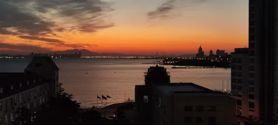 2k剪影壁纸-黄昏 - 海边-热门的壁纸「哲风壁纸」