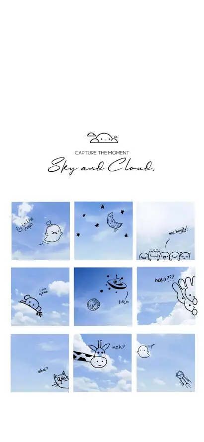 4k云朵壁纸 - 创意 - 可爱 - 天空「哲风壁纸」