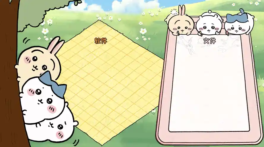 5k办公壁纸-乌萨奇和吉伊-吉伊卡哇壁纸推荐「哲风壁纸」