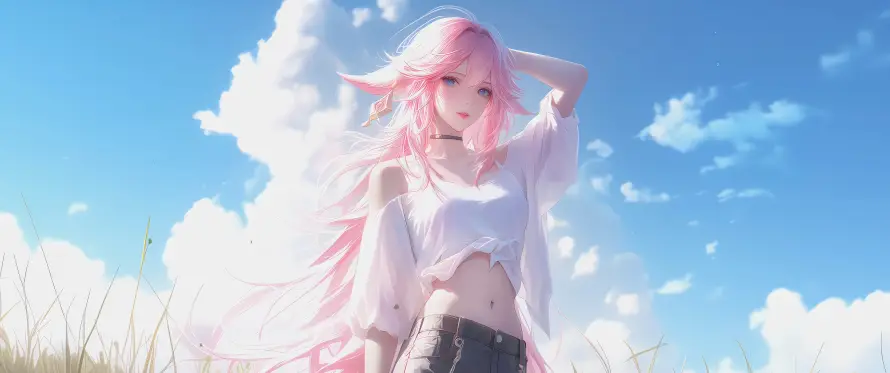 3k壁纸壁纸-二次元 - 电脑-爱莉希雅热门的壁纸「哲风壁纸」