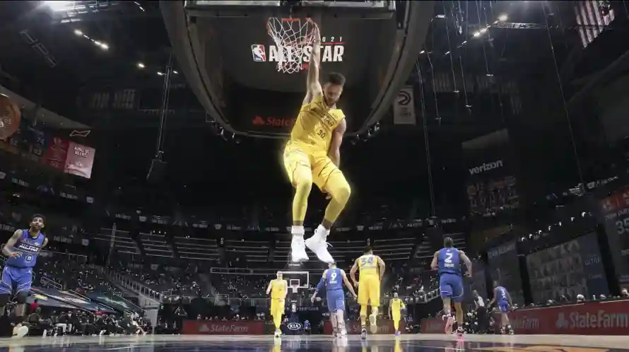 4k扣篮壁纸 - 篮球 - 赛场 - NBA「哲风壁纸」