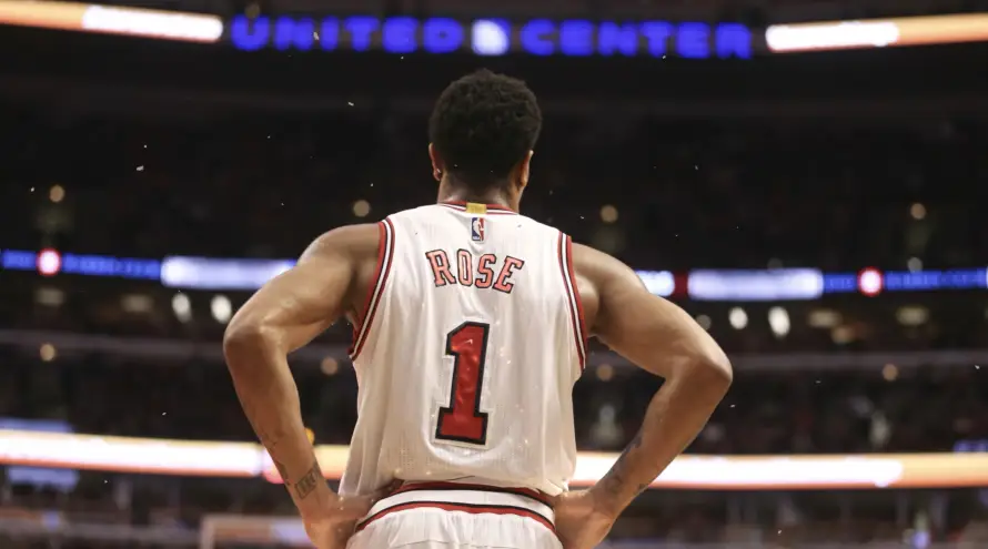 5k背影壁纸-NBA和公牛队-1号球衣壁纸分享「哲风壁纸」