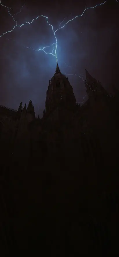 4k乌云壁纸 - 夜空 - 奇观 - 尖塔「哲风壁纸」
