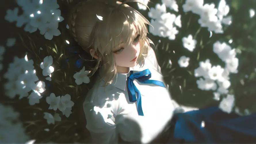 4k壁纸壁纸 - 树荫 - 电脑 - 白花「哲风壁纸」