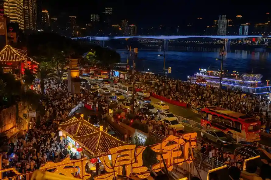 4k人群壁纸 - 城市 - 壁纸 - 夜景「哲风壁纸」