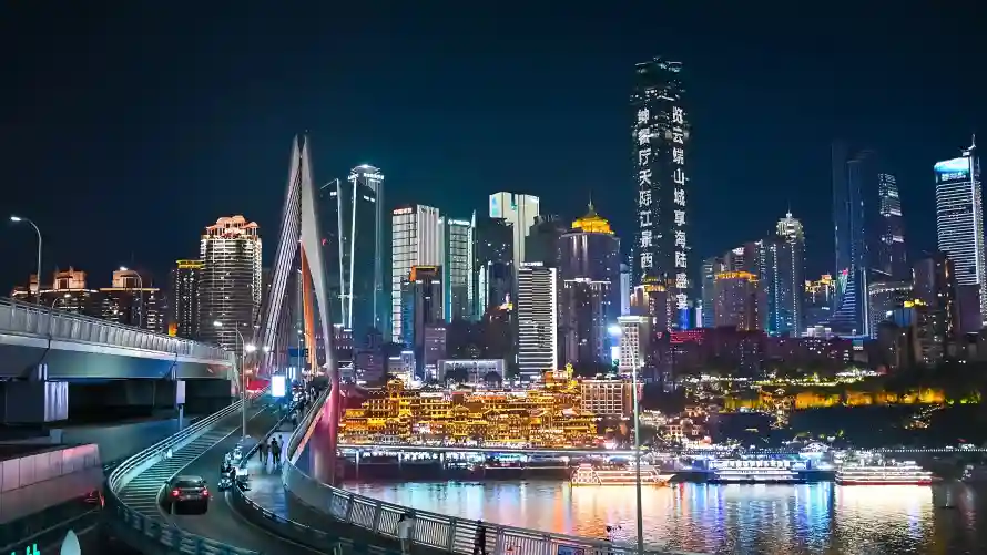 4k倒影壁纸 - 城市 - 壁纸 - 夜景「哲风壁纸」