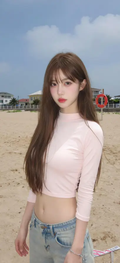 4k壁纸壁纸 - 少女 - 户外 - 手机「哲风壁纸」