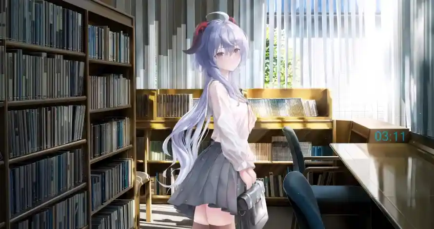 4k书桌壁纸 - 原神 - 甘雨 - 蓝发「哲风壁纸」 4k书桌壁纸 - 原神 - 甘雨 - 蓝发「哲风壁纸」