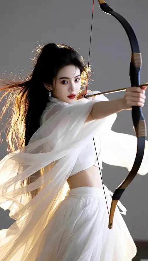 4k古风壁纸 - 国风 - 壁纸 - 射箭「哲风壁纸」