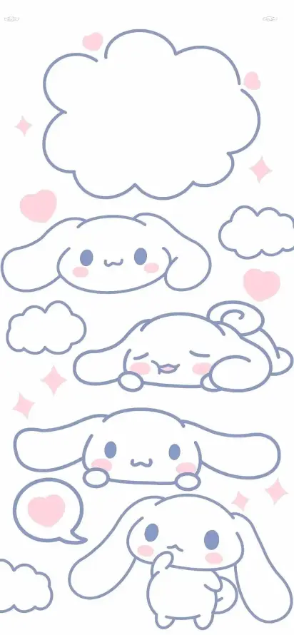 4k云朵壁纸 - 卡通 - 可爱 - 星星「哲风壁纸」