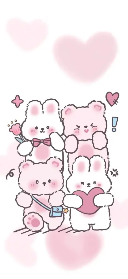 4k卡通壁纸 - 可爱 - 星星 - 治愈「哲风壁纸」