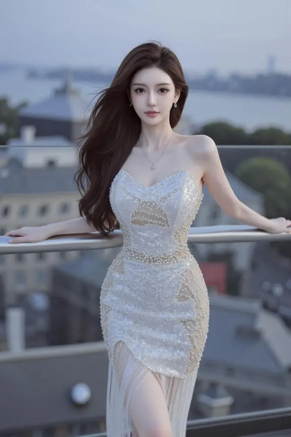 4k壁纸壁纸 - 天台 - 手机 - 美女「哲风壁纸」