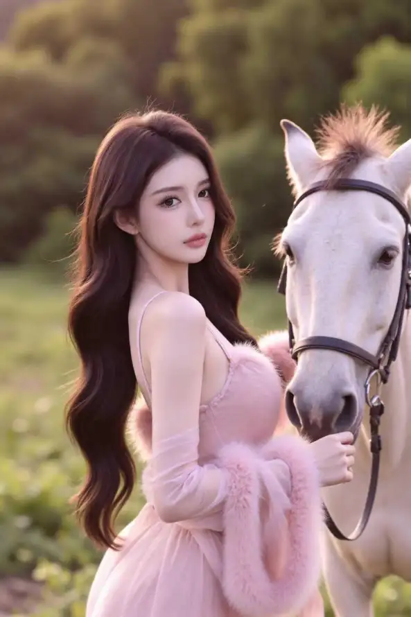 4k写真壁纸 - 马 - 户外 - 暖调「哲风壁纸」