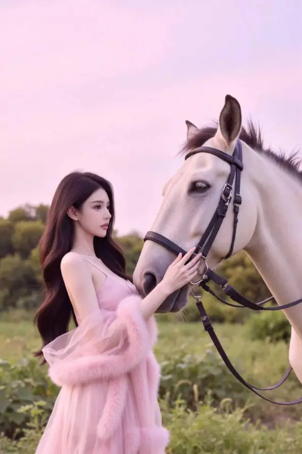 4k写真壁纸 - 马 - 户外 - 温柔「哲风壁纸」