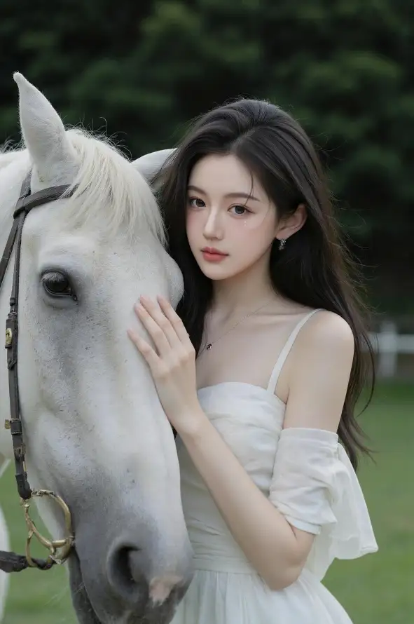 4k人像壁纸 - 马 - 写真 - 户外「哲风壁纸」