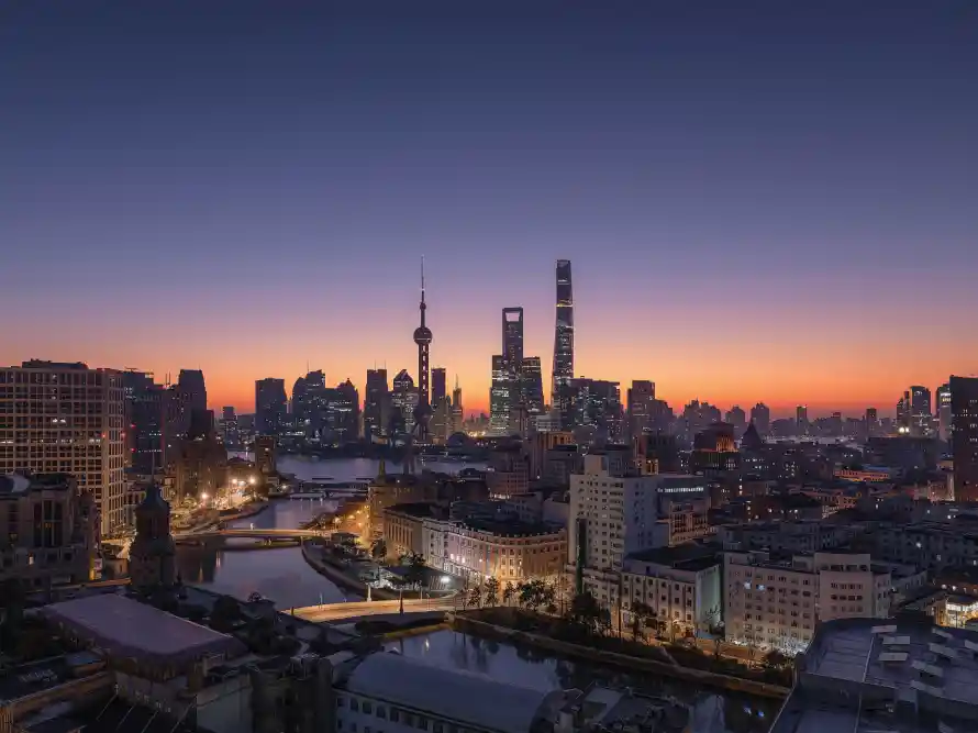 4k上海壁纸 - 城市 - 壁纸 - 河流「哲风壁纸」