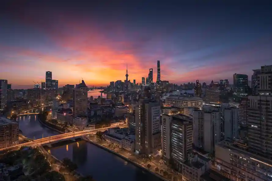 4k壁纸壁纸 - 夜景 - 建筑 - 日落「哲风壁纸」