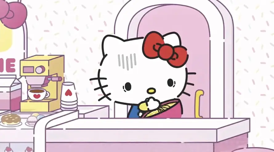 4k卡通壁纸 - 可爱 - 白色 - 粉色「哲风壁纸」