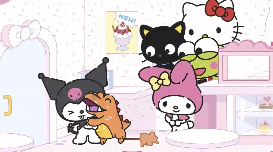 4k卡通壁纸 - 可爱 - 粉色 - 三丽鸥「哲风壁纸」