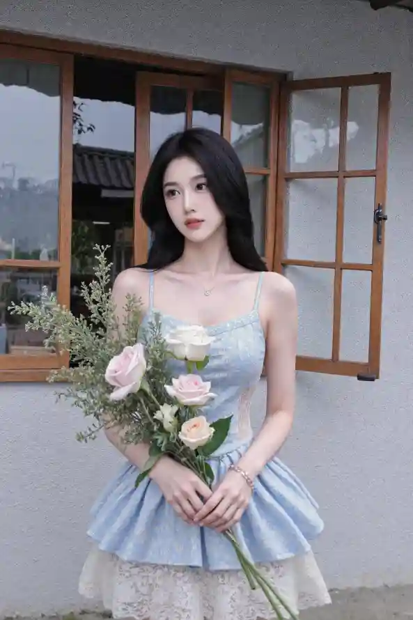 4k壁纸壁纸 - 手机 - 捧花 - 木窗「哲风壁纸」