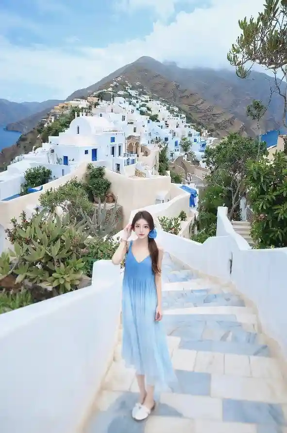 4k壁纸壁纸 - 小镇 - 希腊 - 度假「哲风壁纸」