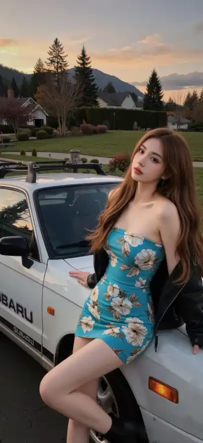 4k壁纸壁纸 - 女神 - 手机 - 汽车「哲风壁纸」