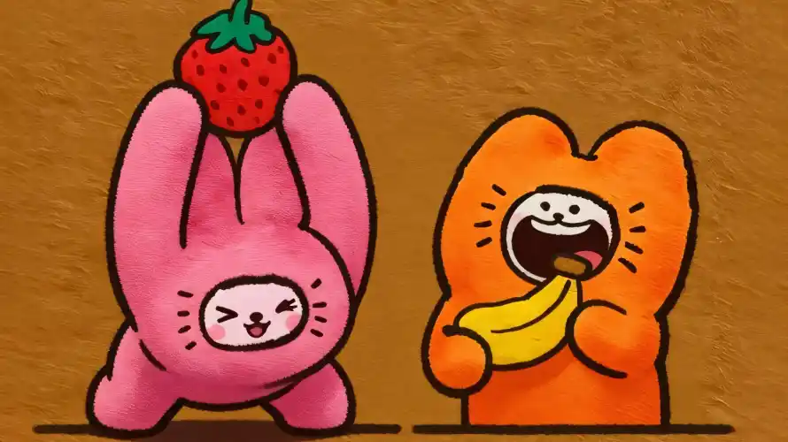 4k卡通壁纸 - 草莓 - 热门壁纸 - wallpaper「哲风壁纸」