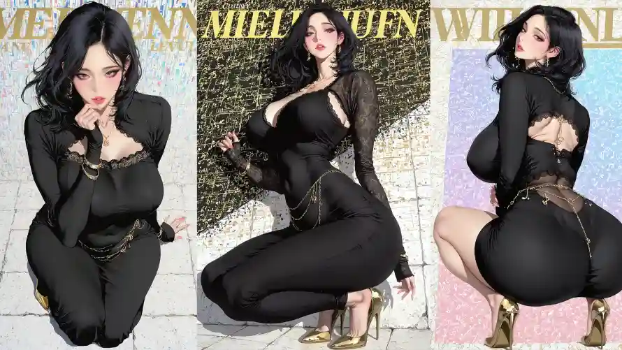 2k御姐壁纸-精致插画与性感-都市丽人热门的壁纸「哲风壁纸」