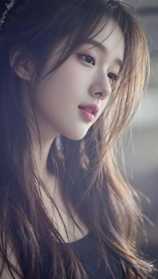 4k侧颜壁纸 - 壁纸 - 女性 - 手机「哲风壁纸」