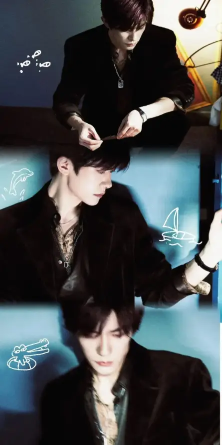 4k帅哥壁纸 - 拼接 - 港风 - 酷感「哲风壁纸」