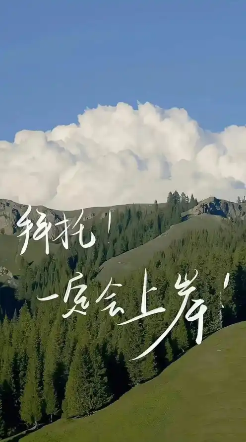 4k上岸壁纸 - 云朵 - 励志 - 山林「哲风壁纸」