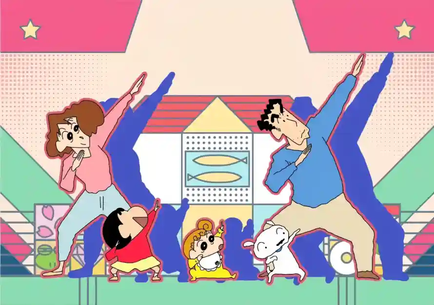 4k卡通壁纸 - 小白 - 居家 - 拉伸运动「哲风壁纸」