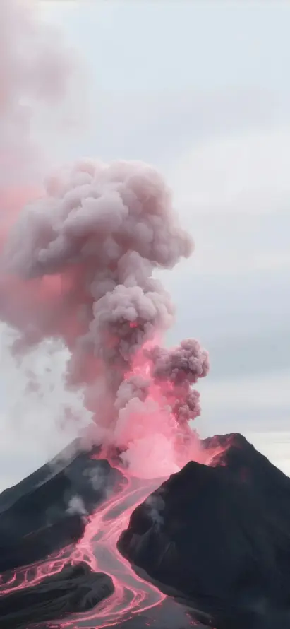 4k喷发壁纸 - 奇观 - 山地 - 火山「哲风壁纸」