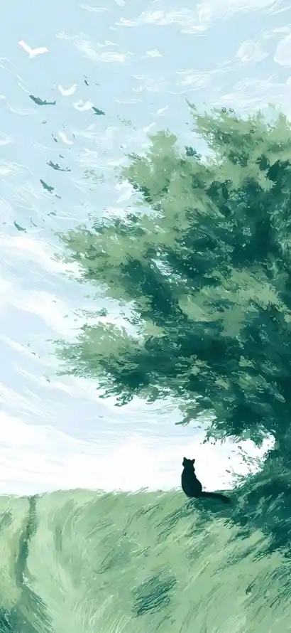 4k休憩壁纸 - 治愈 - 清新 - 绿植「哲风壁纸」