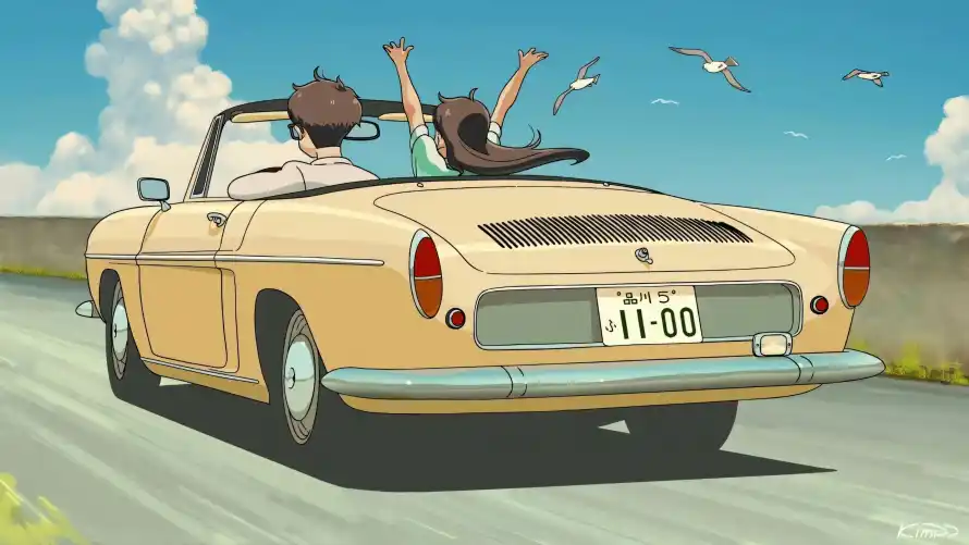 4k动漫壁纸 - 敞篷车 - 热门壁纸 - wallpaper「哲风壁纸」